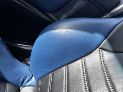 2000 BMW M Coupe in Estoril Blue Metallic over Estoril Blue & Black Nappa