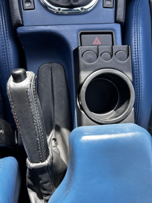 2000 BMW M Coupe in Estoril Blue Metallic over Estoril Blue & Black Nappa
