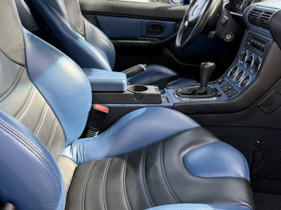 2000 BMW M Coupe in Estoril Blue Metallic over Estoril Blue & Black Nappa