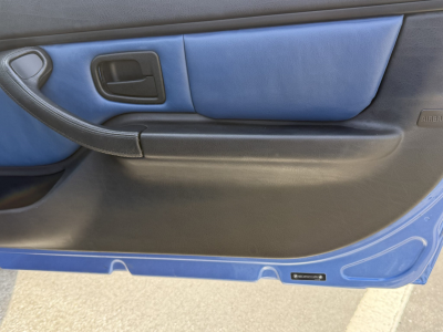 2000 BMW M Coupe in Estoril Blue Metallic over Estoril Blue & Black Nappa