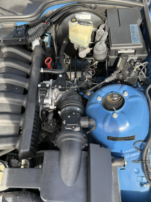 2000 BMW M Coupe in Estoril Blue Metallic over Estoril Blue & Black Nappa