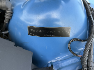2000 BMW M Coupe in Estoril Blue Metallic over Estoril Blue & Black Nappa