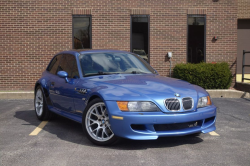 2000 BMW M Coupe in Estoril Blue Metallic over Dark Beige Oregon