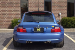 2000 BMW M Coupe in Estoril Blue Metallic over Dark Beige Oregon