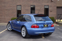 2000 BMW M Coupe in Estoril Blue Metallic over Dark Beige Oregon