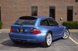 2000 BMW M Coupe in Estoril Blue Metallic over Dark Beige Oregon