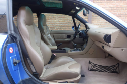 2000 BMW M Coupe in Estoril Blue Metallic over Dark Beige Oregon