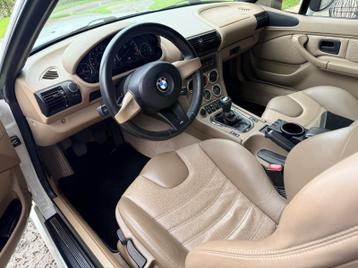 2000 BMW M Coupe in Alpine White 3 over Dark Beige Oregon