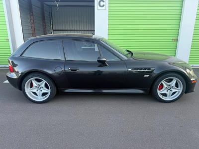 2000 BMW M Coupe in Cosmos Black Metallic over Dark Gray & Black Nappa