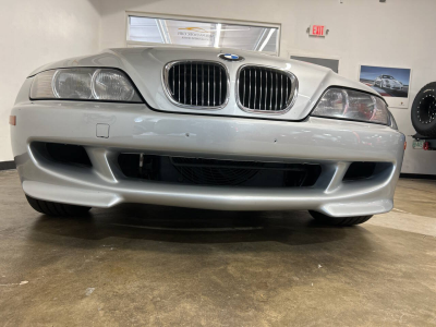 2000 BMW M Coupe in Titanium Silver Metallic over Estoril Blue & Black Nappa
