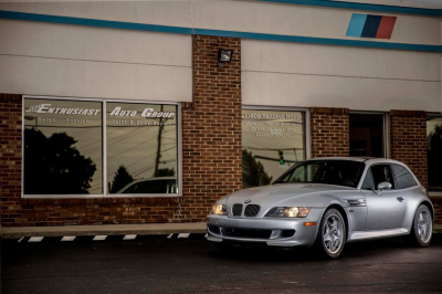 2000 BMW M Coupe in Titanium Silver Metallic over Black Nappa