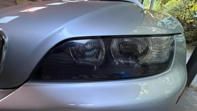 2000 BMW M Coupe in Titanium Silver Metallic over Black Nappa