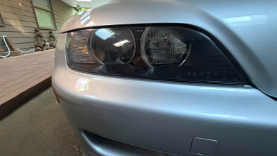 2000 BMW M Coupe in Titanium Silver Metallic over Black Nappa