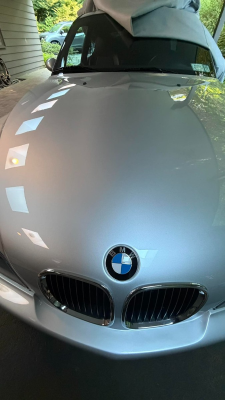2000 BMW M Coupe in Titanium Silver Metallic over Black Nappa