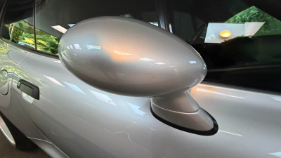 2000 BMW M Coupe in Titanium Silver Metallic over Black Nappa