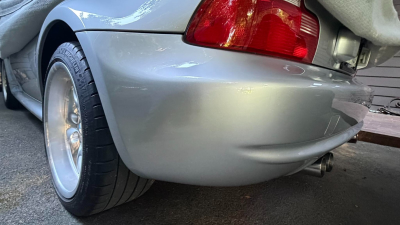 2000 BMW M Coupe in Titanium Silver Metallic over Black Nappa
