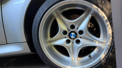 2000 BMW M Coupe in Titanium Silver Metallic over Black Nappa