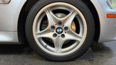 2000 BMW M Coupe in Titanium Silver Metallic over Black Nappa