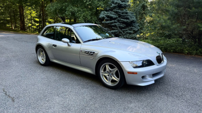 2000 BMW M Coupe in Titanium Silver Metallic over Black Nappa