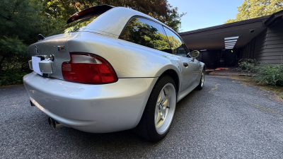 2000 BMW M Coupe in Titanium Silver Metallic over Black Nappa