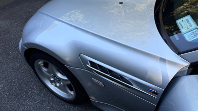 2000 BMW M Coupe in Titanium Silver Metallic over Black Nappa