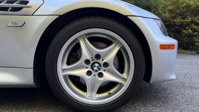 2000 BMW M Coupe in Titanium Silver Metallic over Black Nappa