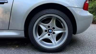 2000 BMW M Coupe in Titanium Silver Metallic over Black Nappa
