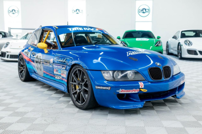 2000 BMW M Coupe in Cosmos Black Metallic over Black Nappa