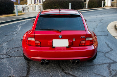 2000 BMW M Coupe in Imola Red 2 over Imola Red & Black Nappa