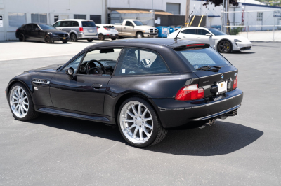 2000 BMW M Coupe in Cosmos Black Metallic over Black Nappa