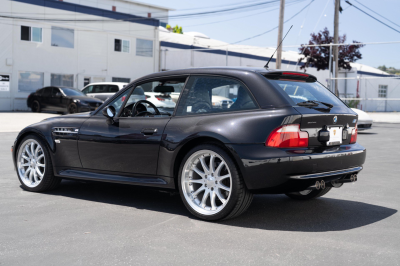 2000 BMW M Coupe in Cosmos Black Metallic over Black Nappa
