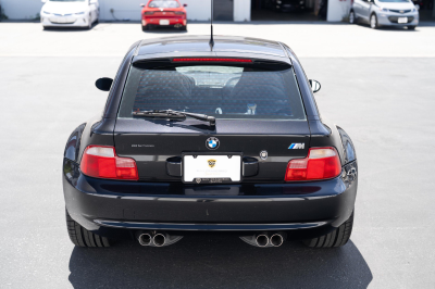 2000 BMW M Coupe in Cosmos Black Metallic over Black Nappa
