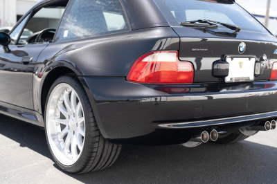 2000 BMW M Coupe in Cosmos Black Metallic over Black Nappa