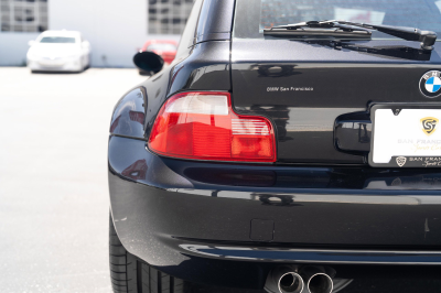 2000 BMW M Coupe in Cosmos Black Metallic over Black Nappa