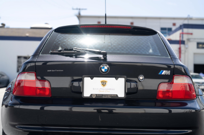 2000 BMW M Coupe in Cosmos Black Metallic over Black Nappa