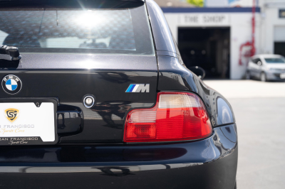 2000 BMW M Coupe in Cosmos Black Metallic over Black Nappa