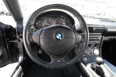 2000 BMW M Coupe in Cosmos Black Metallic over Black Nappa