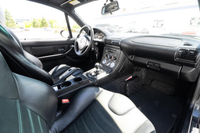 2000 BMW M Coupe in Cosmos Black Metallic over Black Nappa