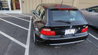 2000 BMW M Coupe in Cosmos Black Metallic over Black Nappa