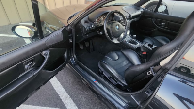 2000 BMW M Coupe in Cosmos Black Metallic over Black Nappa