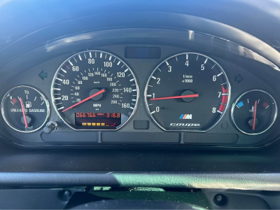 2000 BMW M Coupe in Cosmos Black Metallic over Black Nappa