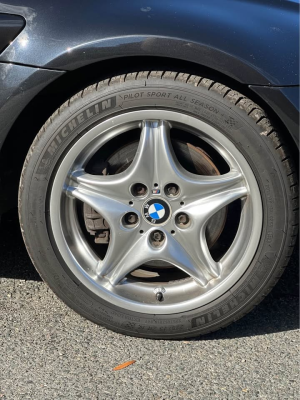 2000 BMW M Coupe in Cosmos Black Metallic over Black Nappa