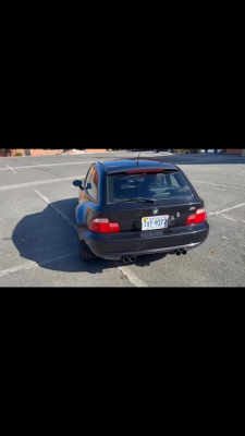 2000 BMW M Coupe in Cosmos Black Metallic over Black Nappa
