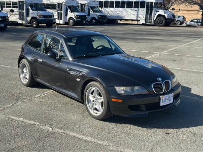 2000 BMW M Coupe in Cosmos Black Metallic over Black Nappa