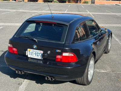 2000 BMW M Coupe in Cosmos Black Metallic over Black Nappa