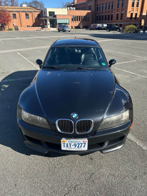 2000 BMW M Coupe in Cosmos Black Metallic over Black Nappa