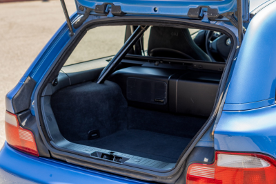 2000 BMW M Coupe in Estoril Blue Metallic over Estoril Blue & Black Nappa