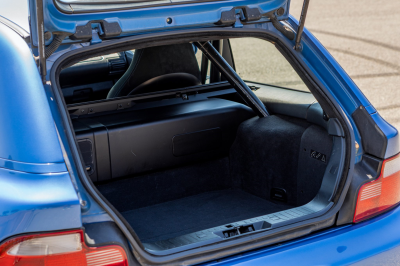 2000 BMW M Coupe in Estoril Blue Metallic over Estoril Blue & Black Nappa