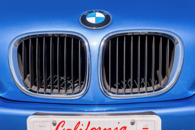 2000 BMW M Coupe in Estoril Blue Metallic over Estoril Blue & Black Nappa