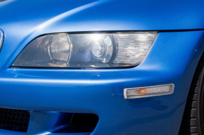 2000 BMW M Coupe in Estoril Blue Metallic over Estoril Blue & Black Nappa